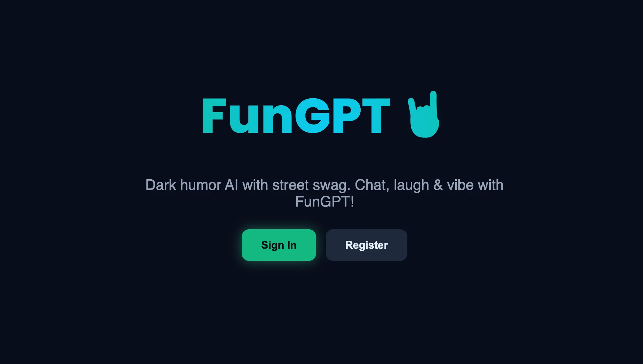 FunGPT AI chatbot screenshot